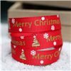 Order  Go Grosgrain - Merry Christmas Tree Scarlet/Gold